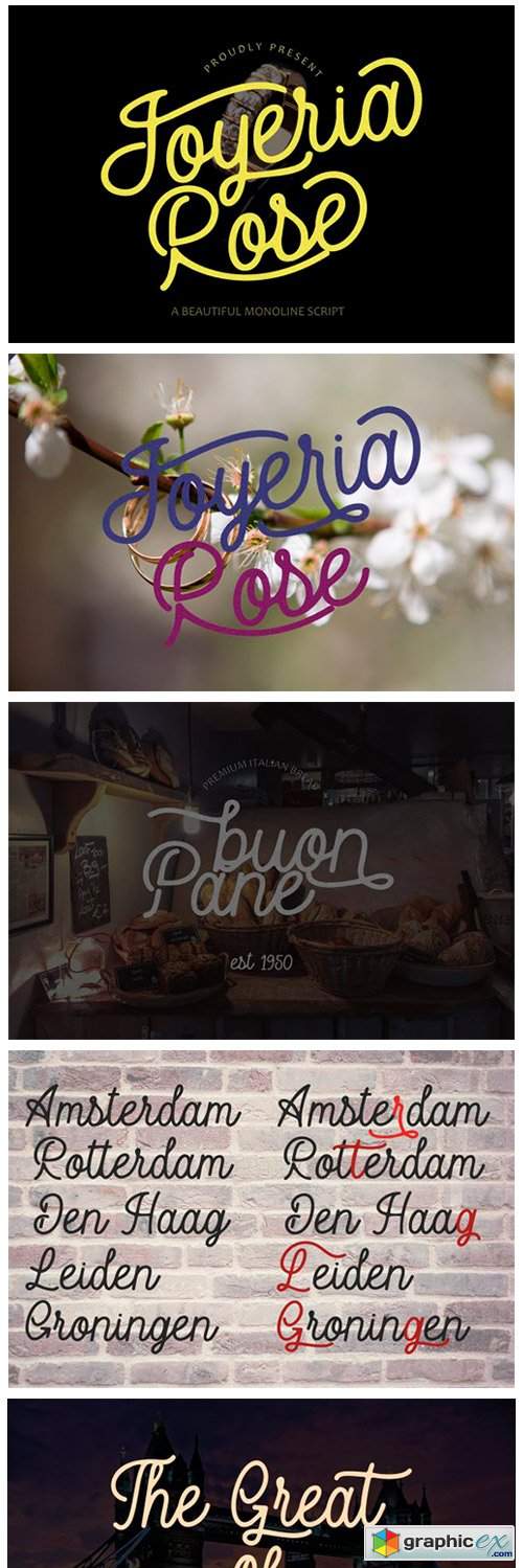  Joyeria Rose Font 