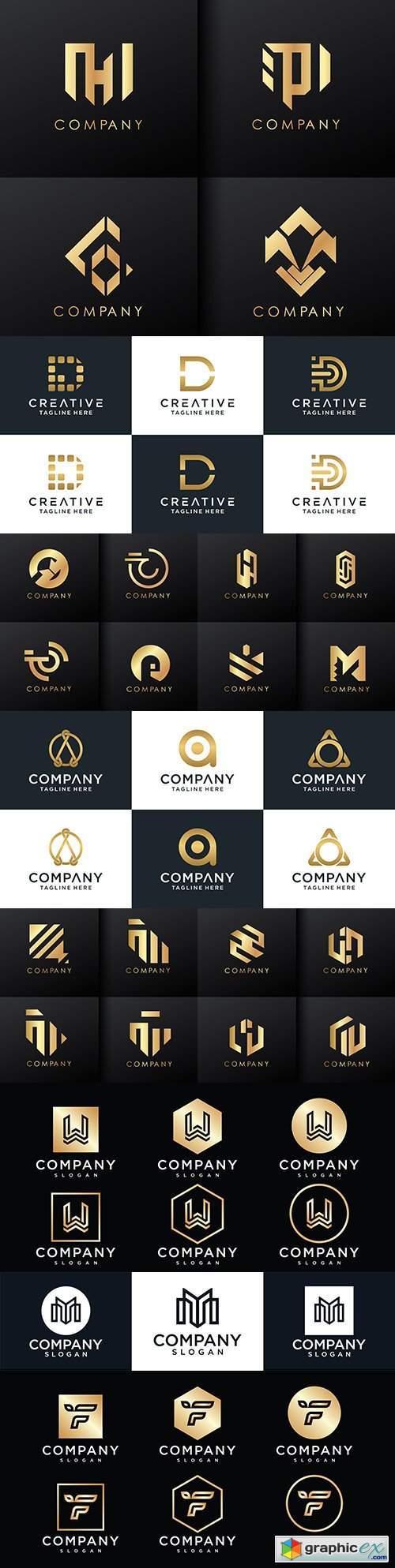 Brand name company business corporate logos design 20
