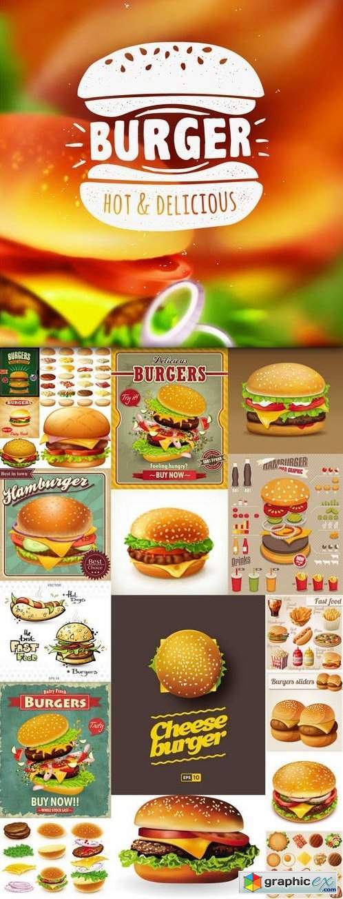 Burger Food Set