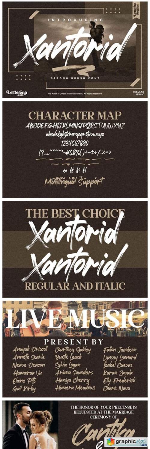  Xantorid Font 