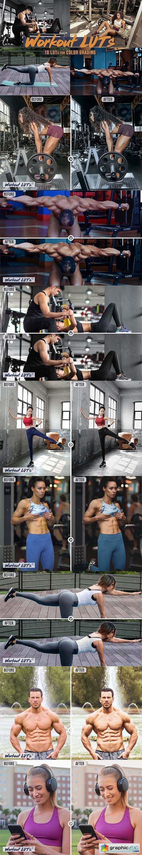 Workout - Sports LUTs Bundle 