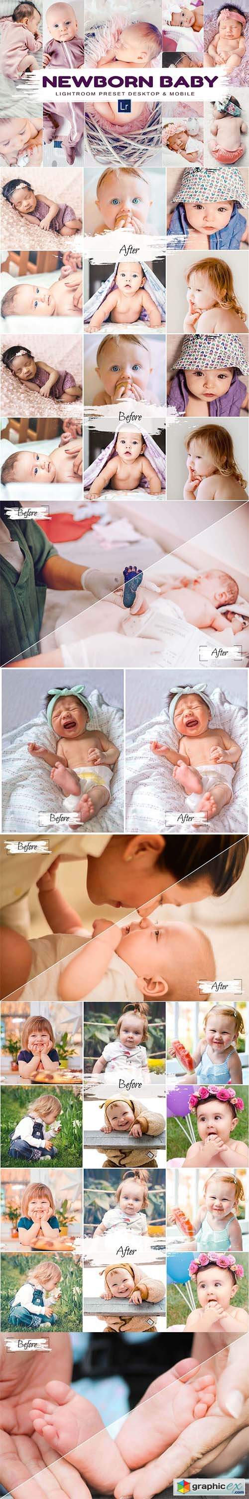 10 Newborn Baby, Lightroom Presets 