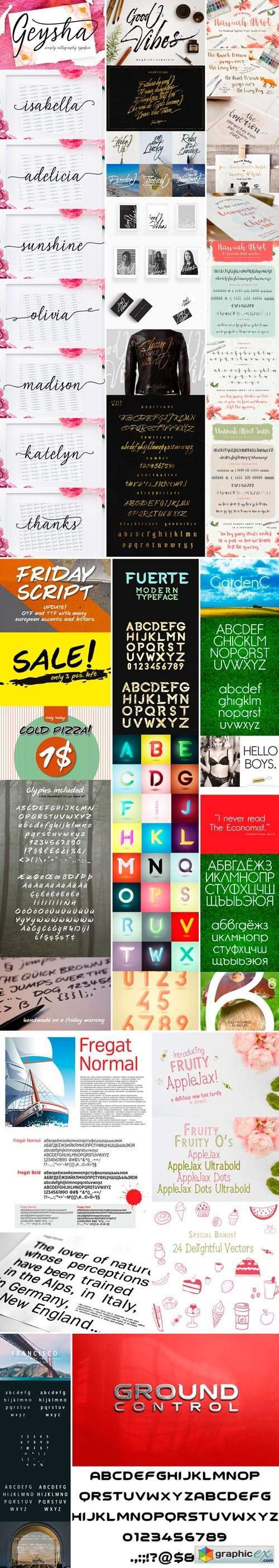 My Mix Fonts Bundle 3