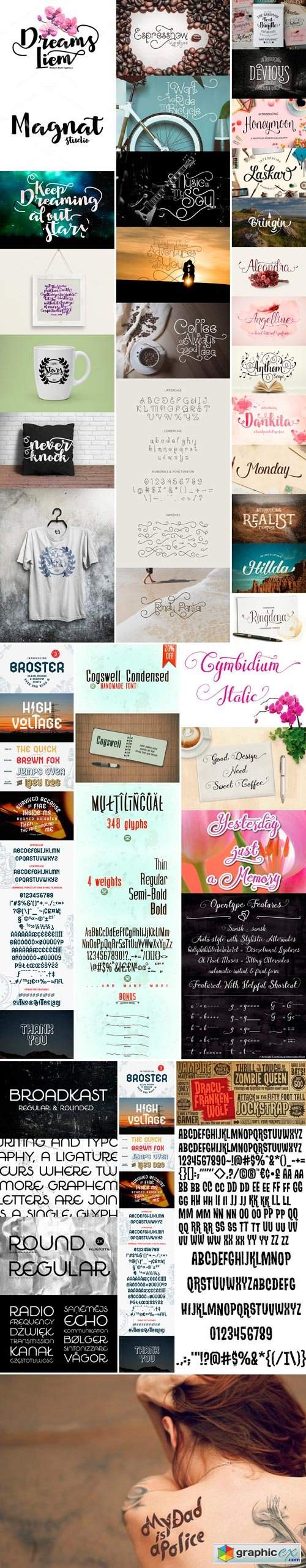  My Mix Fonts Bundle 2 