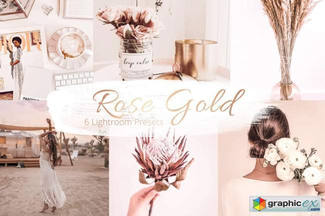 Rose Gold Collection - Lr Presets 