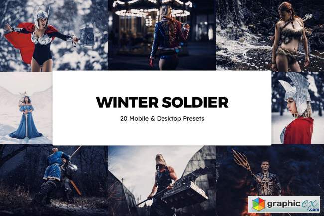 20 Winter Soldier Lightroom Presets 