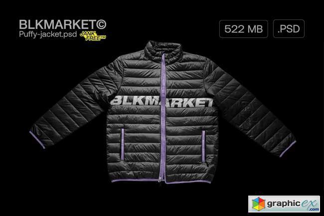 Puffy-Jacket.psd - Streetware Mockup 