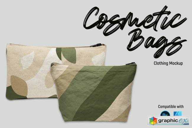 Cosmetic Bags | Mockup