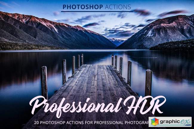 Professional HDR Actions for Ps 
