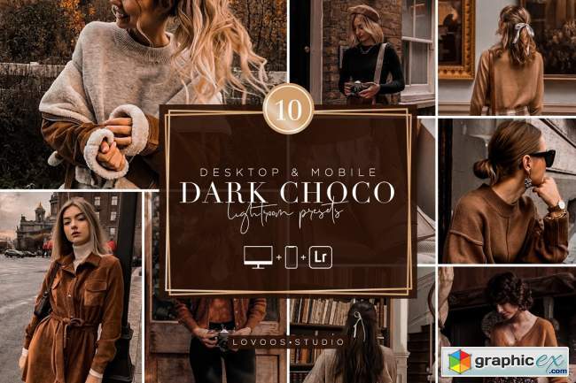 DARK CHOCO - Lightroom Presets 