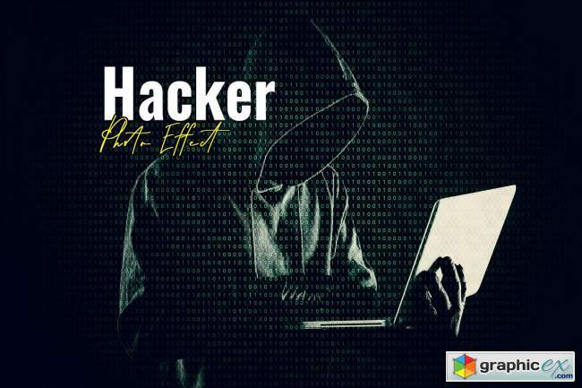 Hacker Matrix Photo Effect 