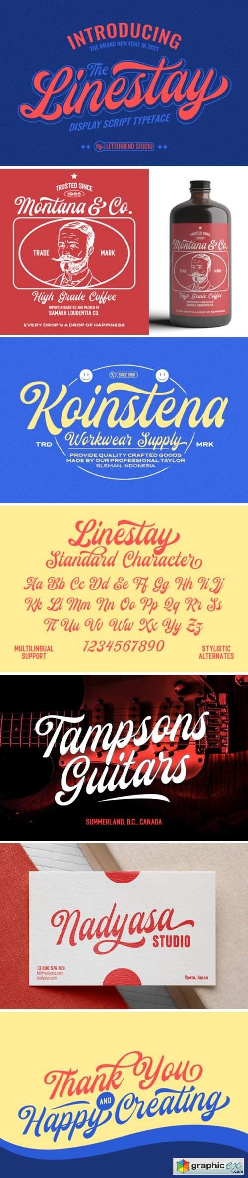 The Linestay Font 
