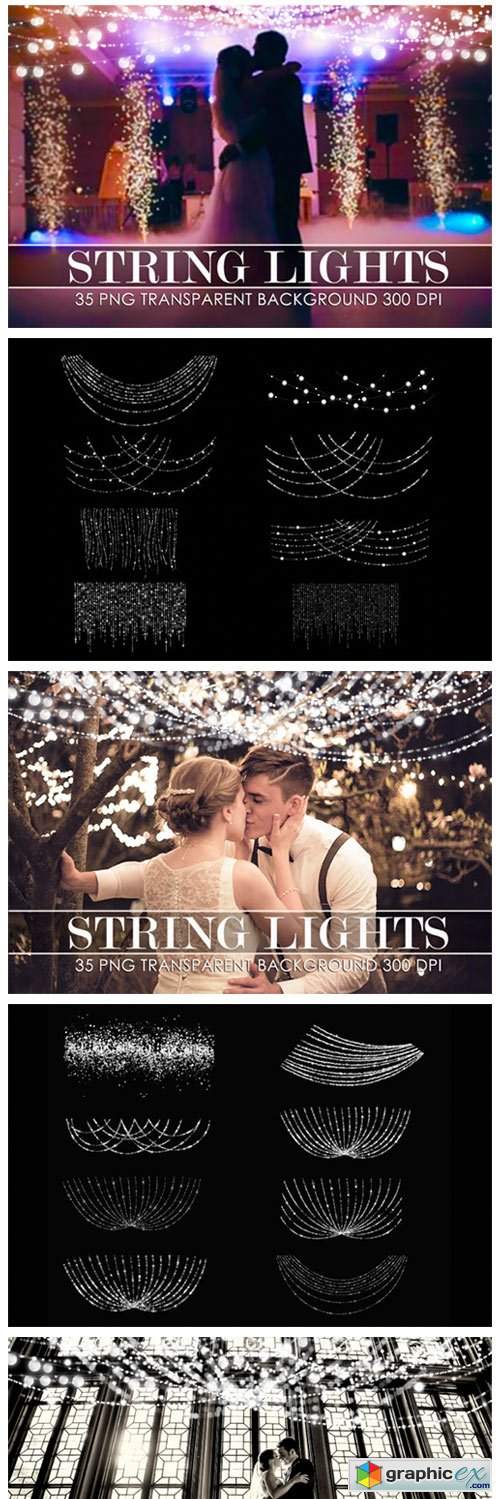  String Lights Overlay, String Lights 