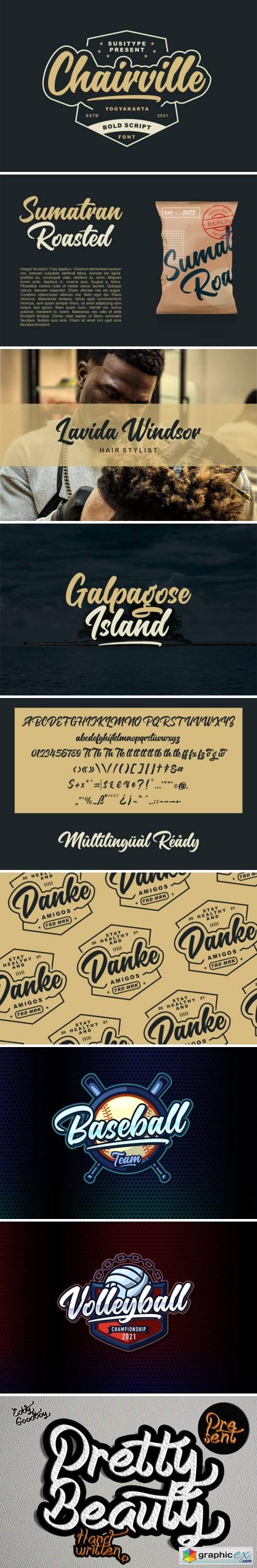  Chairville Font 