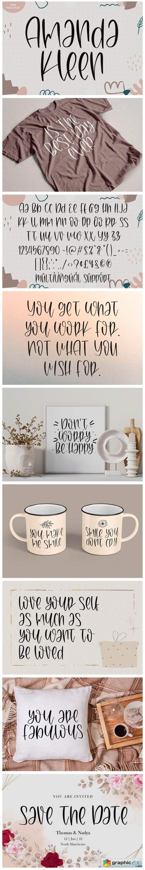 Amanda Kleen Font