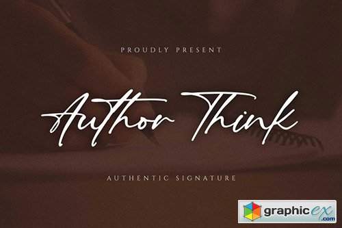  Author Think Font 