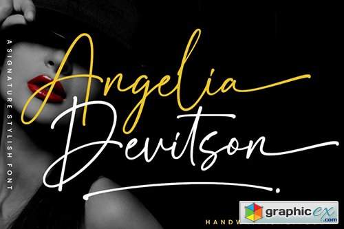  Angelia Devitson Font 