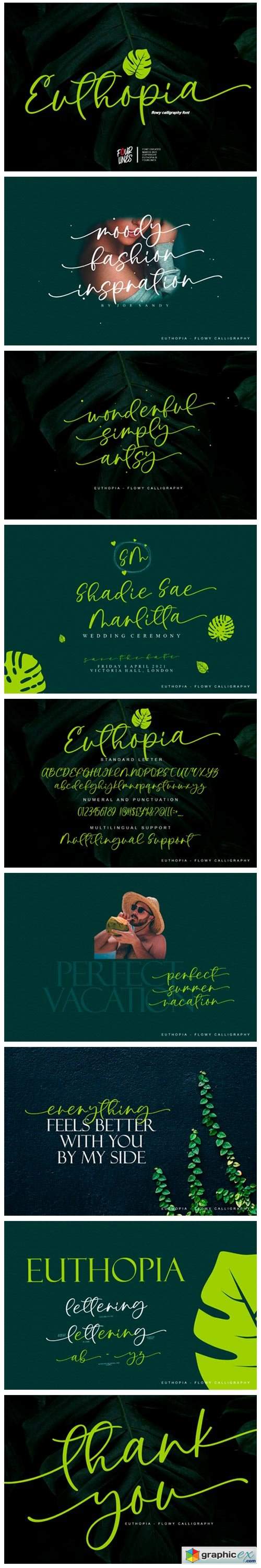  Euthopia Font 