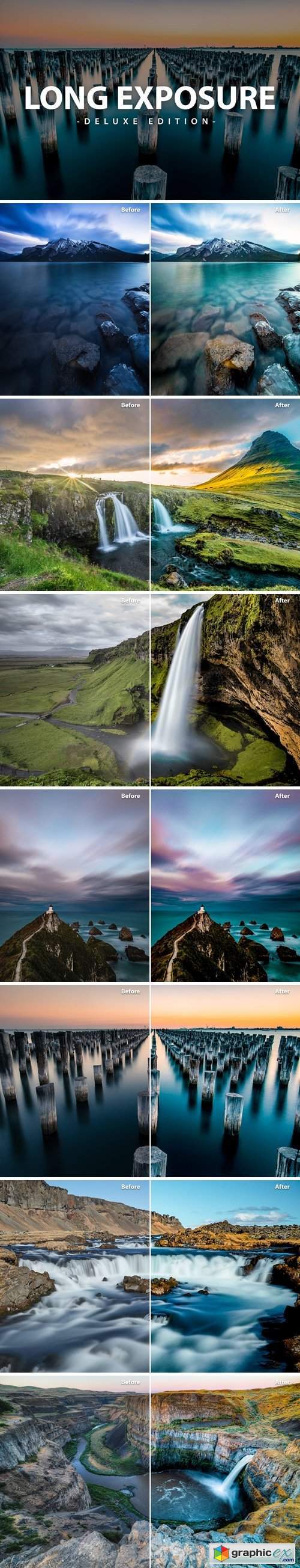 Long Exposure | Deluxe Pack for Mobile and Desktop