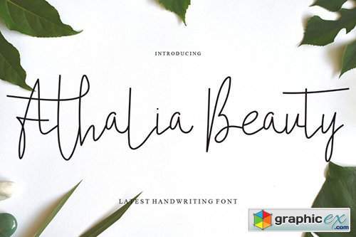 Athalia Beauty Font