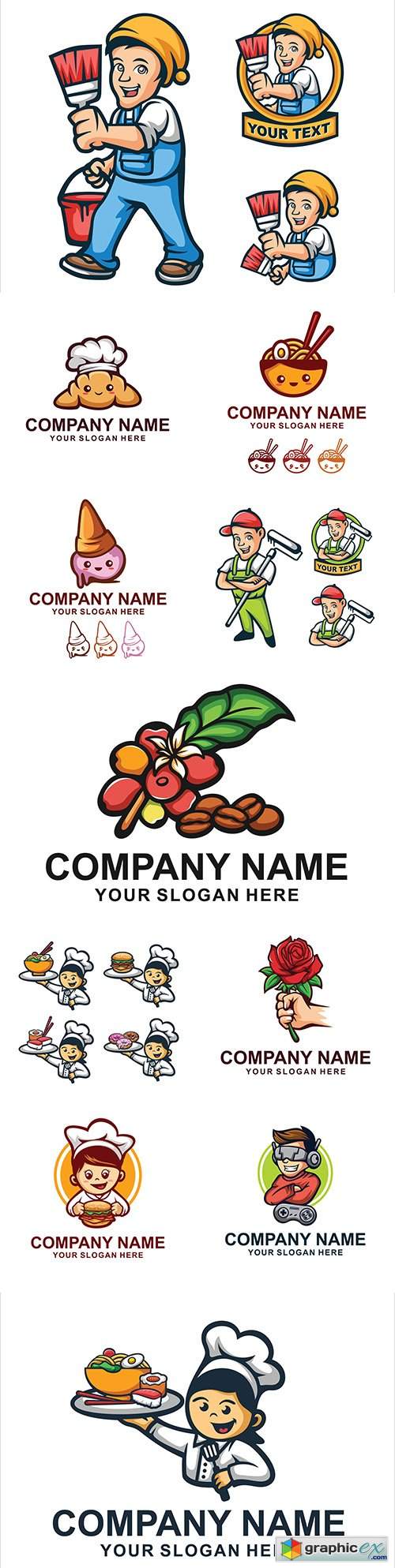  Brand name company business corporate logos design 28 