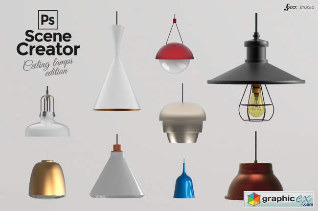 30 PSD isolated ceiling lamps