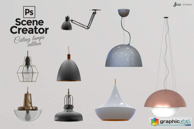 30 PSD isolated ceiling lamps