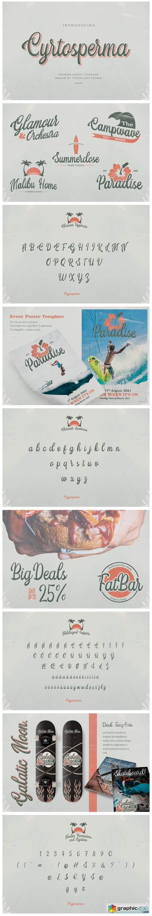  Cyrtosperma Font 