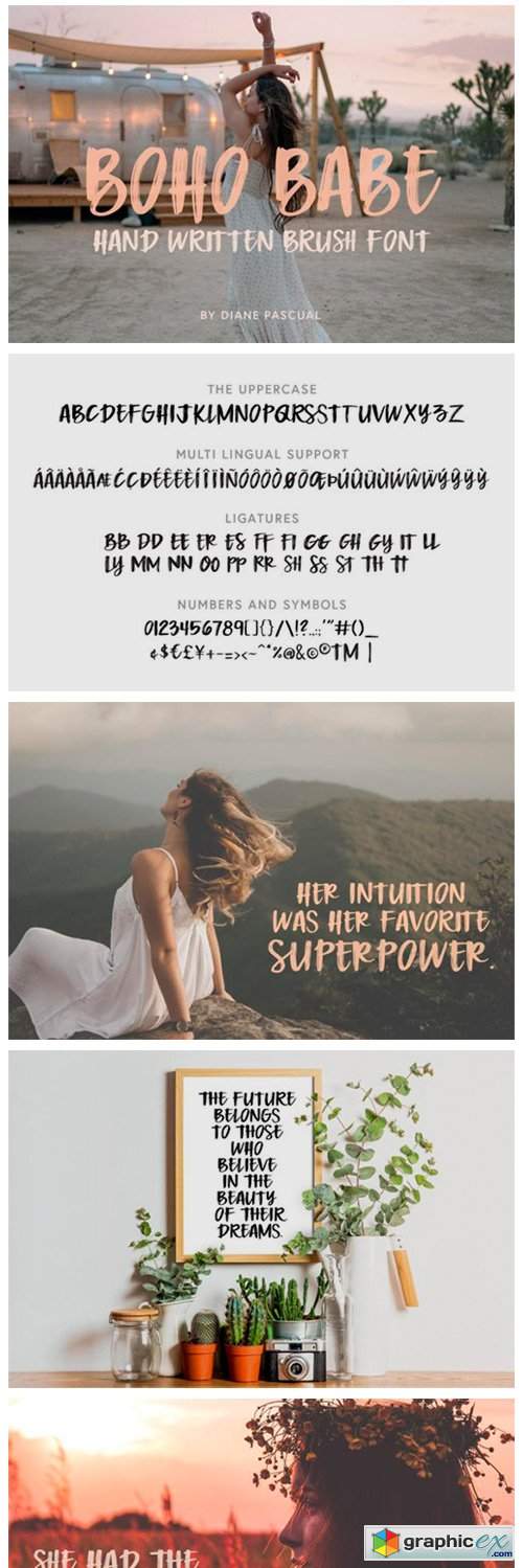  Boho Babe Font 