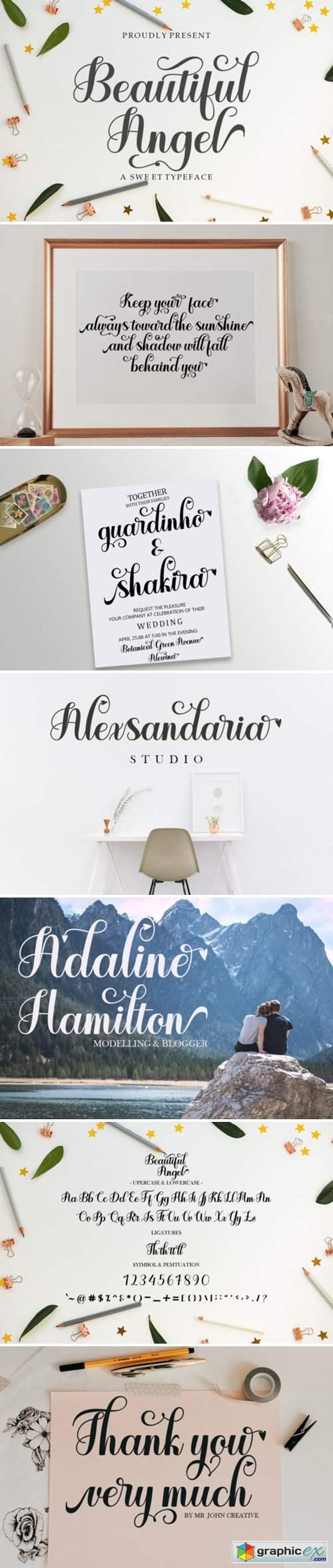  Beautiful Angel Font 