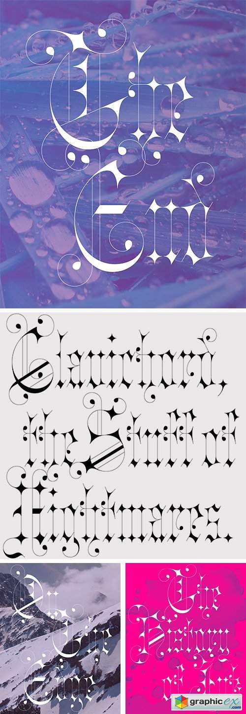  Clavichord Font 