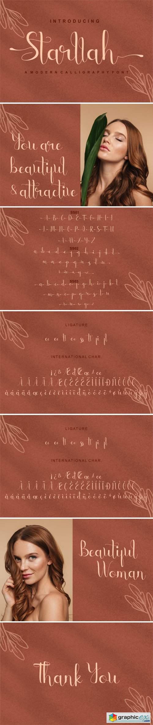  Starllah Font 