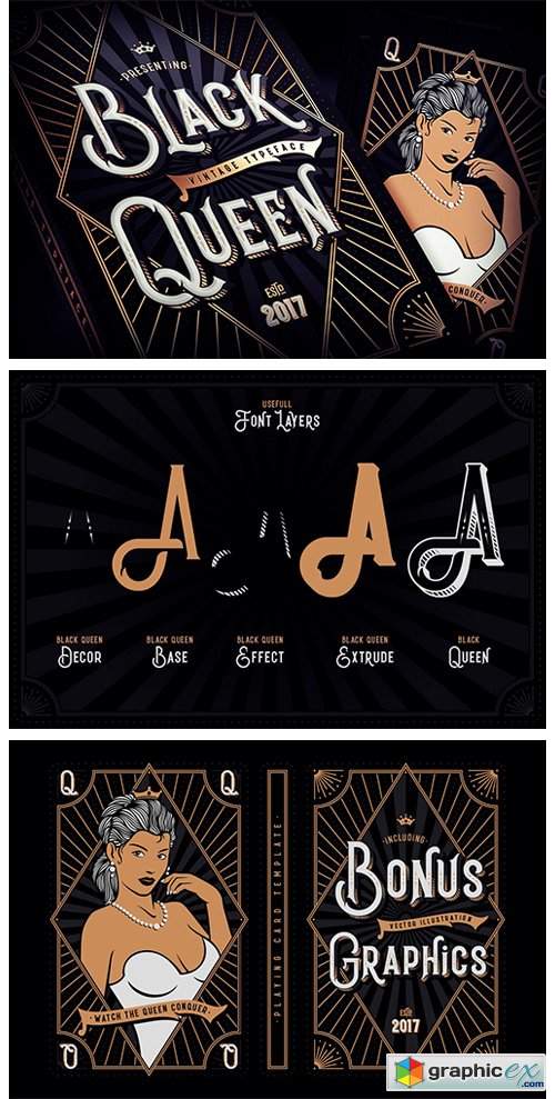  Black Queen Font 