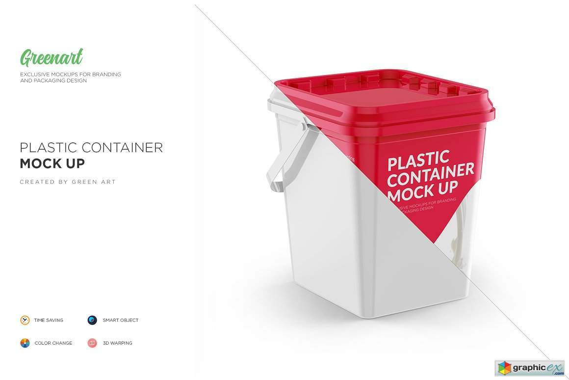 Download Plastic Container Mockup 3187491 Free Download Vector Stock Image Photoshop Icon