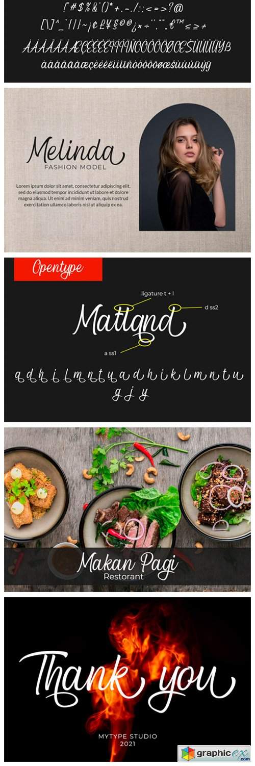  Black Matland Font 