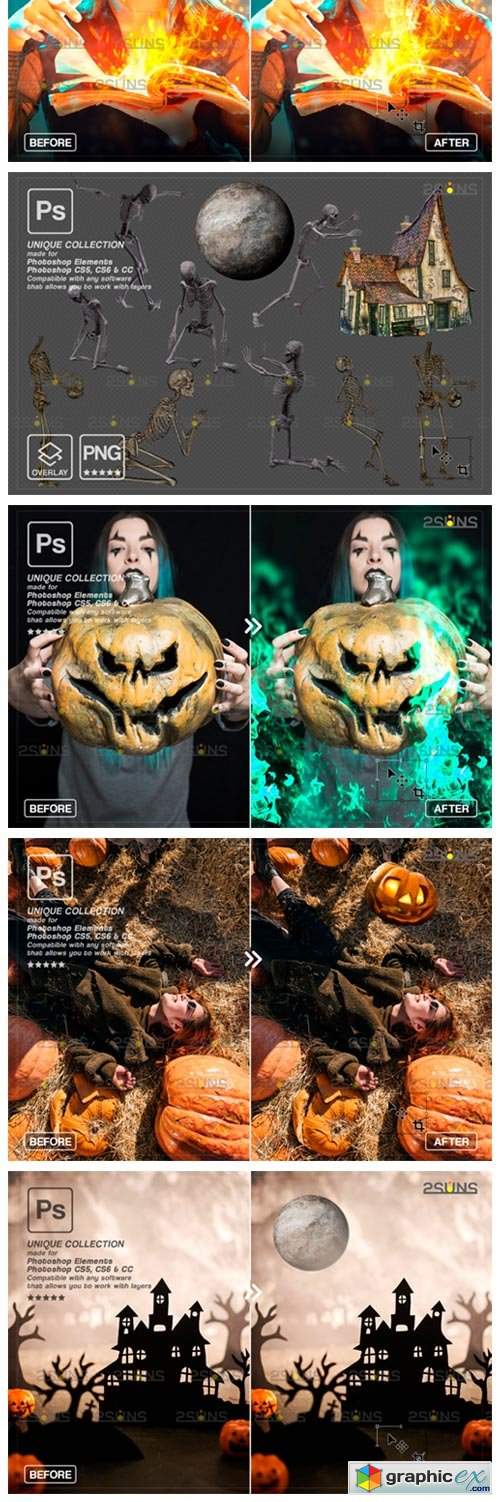  Photoshop Fire Overlay Halloween 