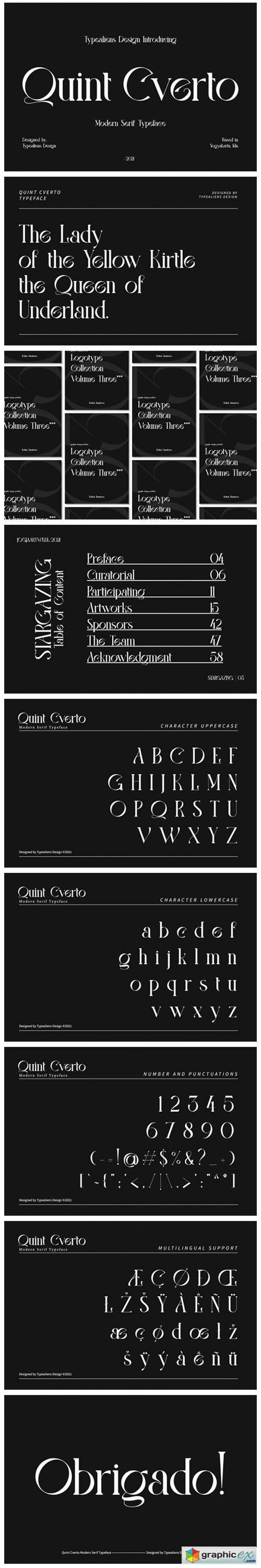 Quint Cverto Font