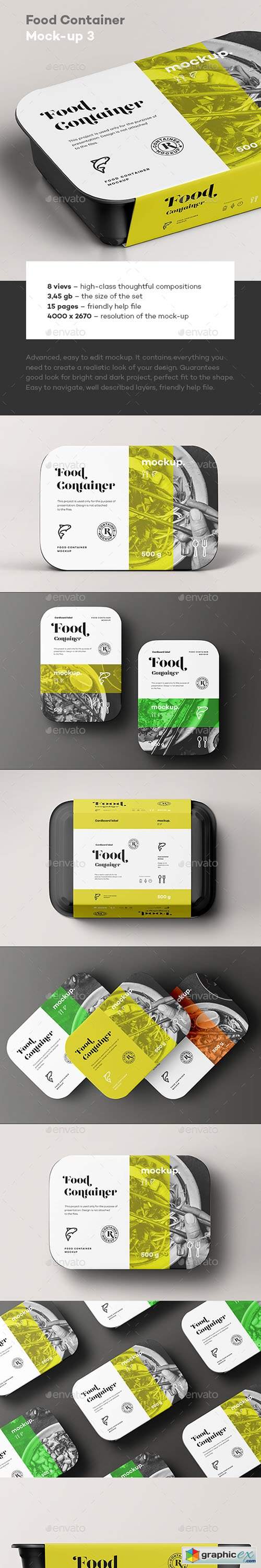 Food Container Mock-up 3 