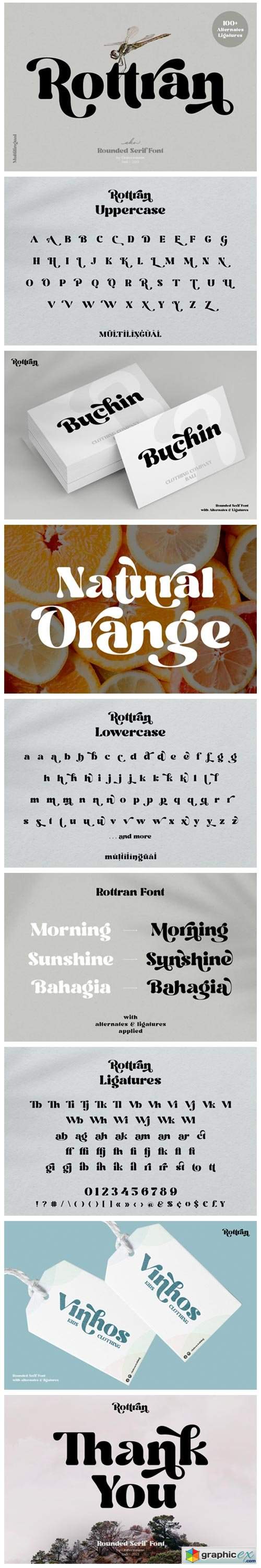  Rottran Font 