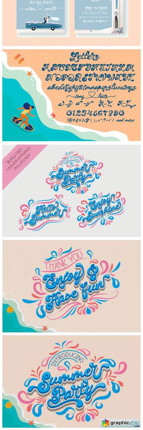  Summer Party Font 