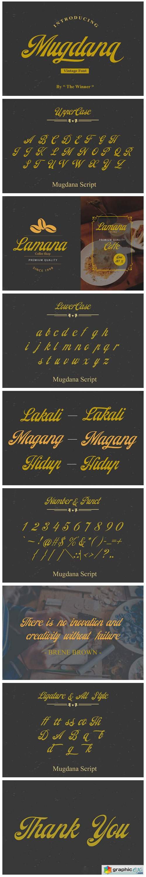 Mugdana Font