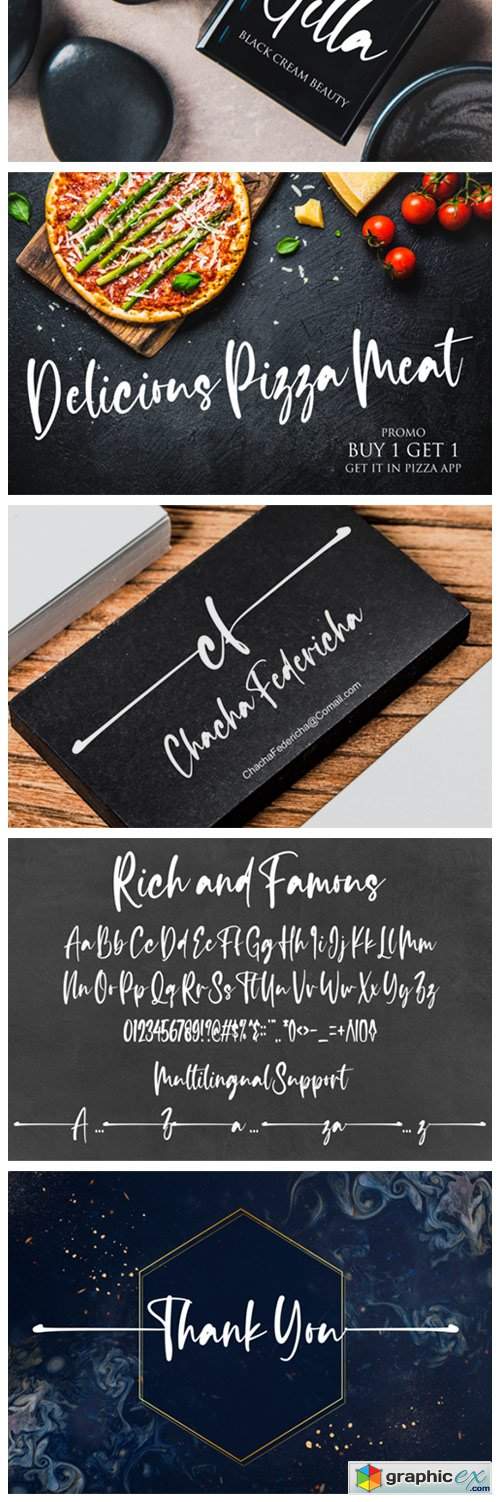  Rich and Famous Font 