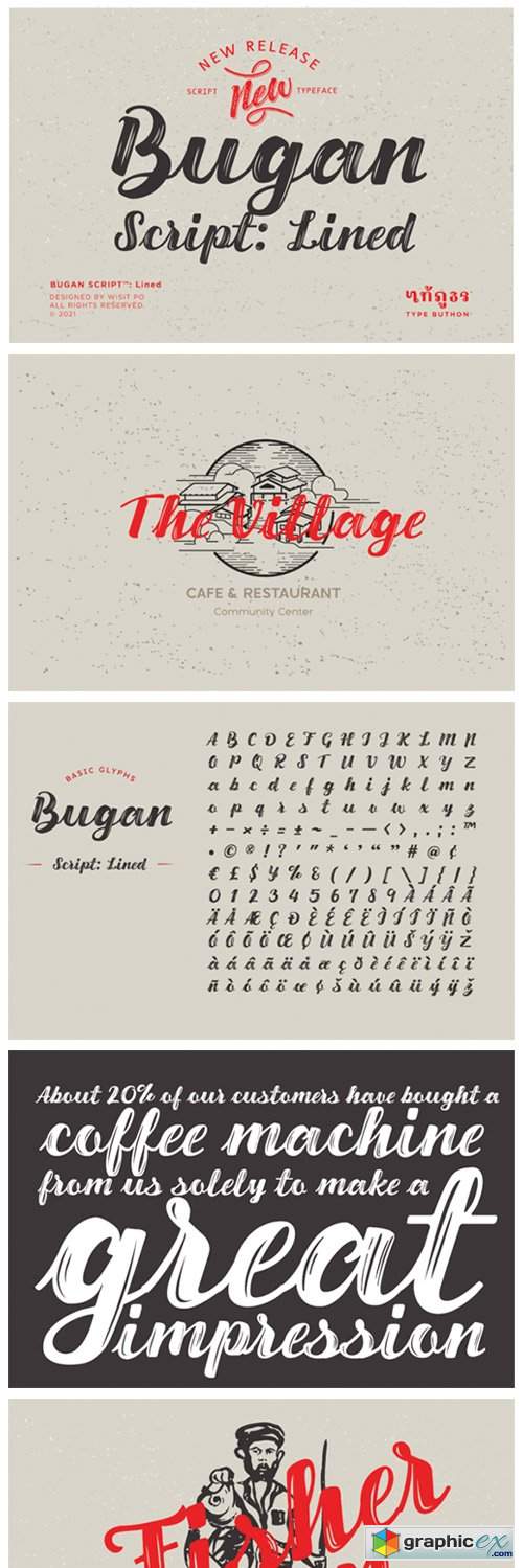  Bugan Script Font 