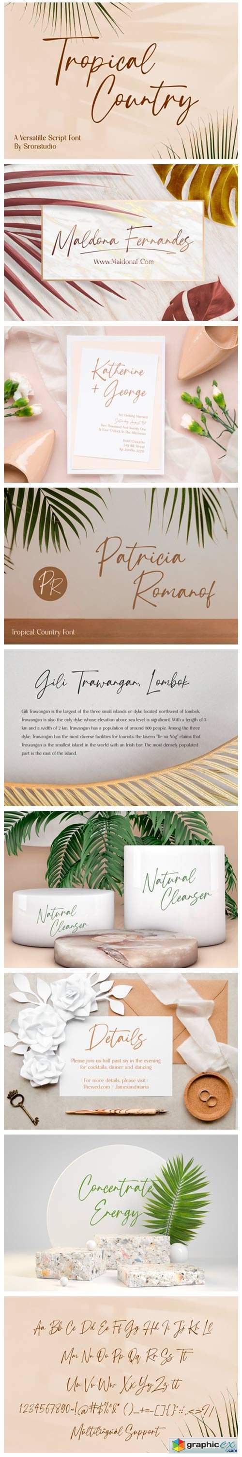Tropical Country Font