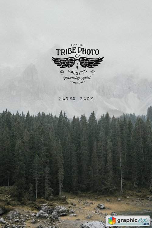 Tribe Photo - Raven Pack Lightroom & ACR Presets