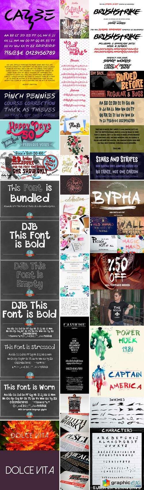 My Mix Fonts Bundle 23