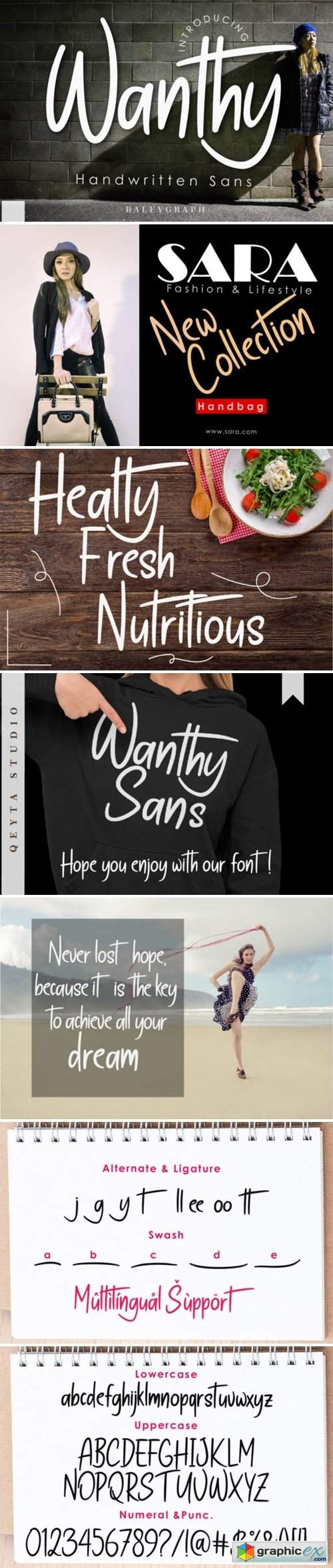  Wanthy Font 