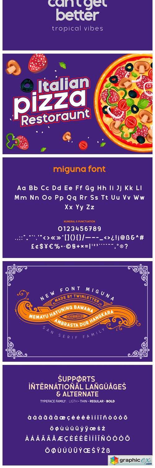 Miguna Font