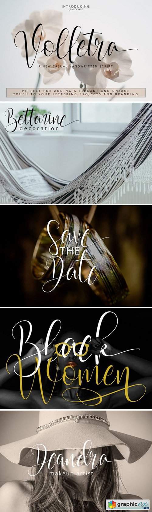 Volletra Script Font