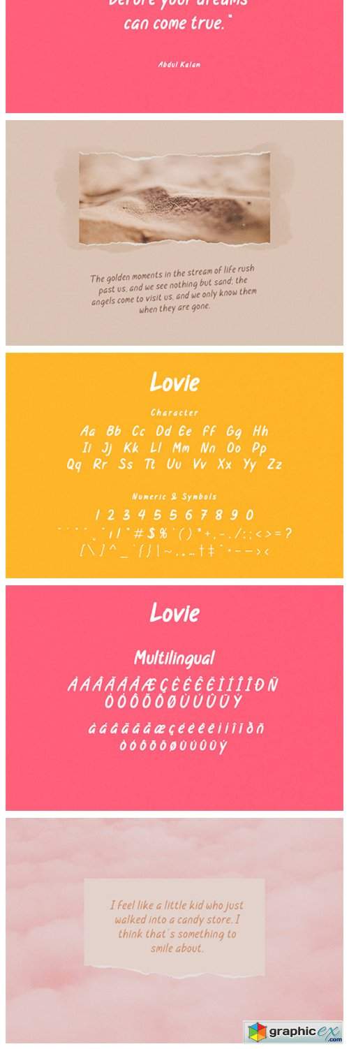  Lovie Font 